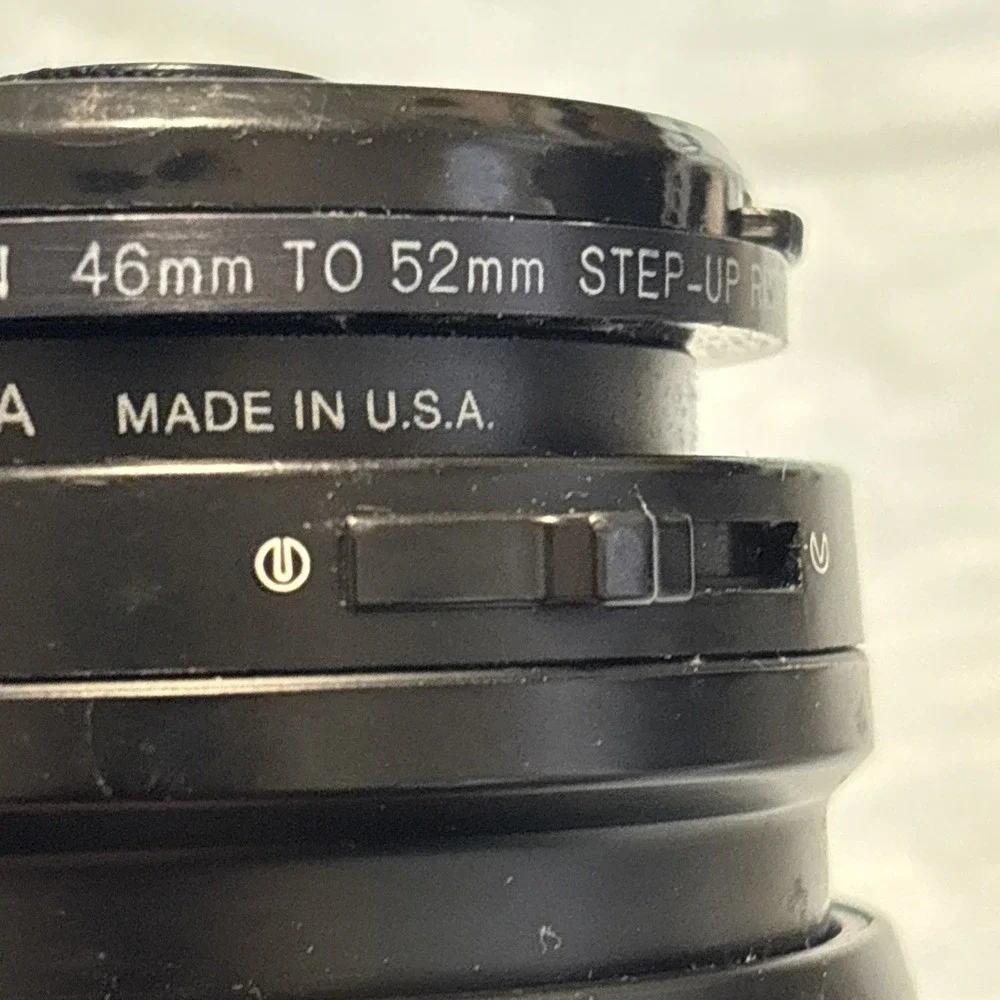 Minolta Maxxum AF 80-200 Lens + Cu Custom Fantasy Cards Case Lot